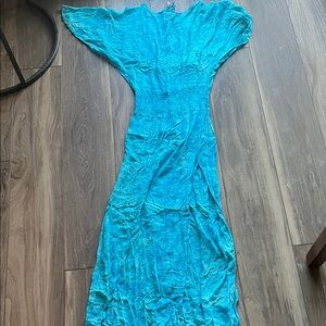 Indah Blue Maxi Dress